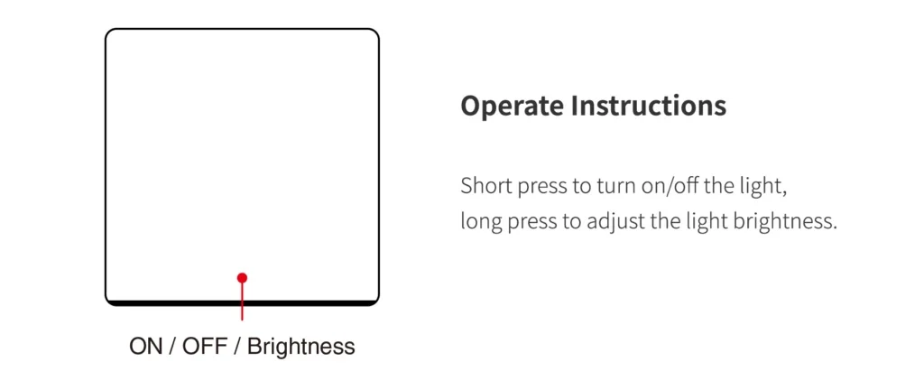 Synergy 21 LED Fernbedienung 2,4GHz dual white (CCT) Wireless Dimm Panel (w) *Milight/Miboxer*