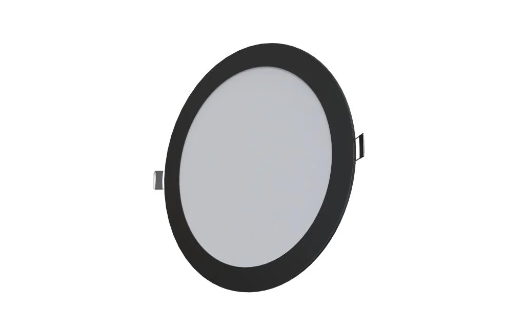 Synergy 21 LED Ultra Slim LED Panel Light V6 12W dual white (CCT) Schwarz 24V