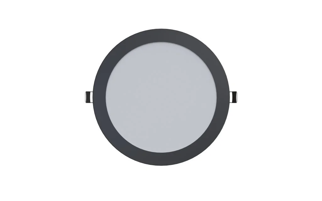 Synergy 21 LED Ultra Slim LED Panel Light V6 20W dual white (CCT) Schwarz 24V