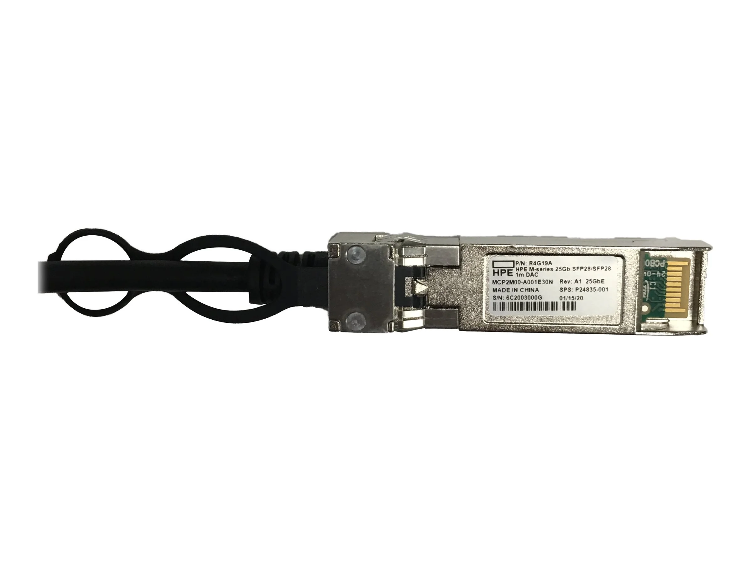 HPE M-series DAC 25Gb SFP28/SFP28 0.5m