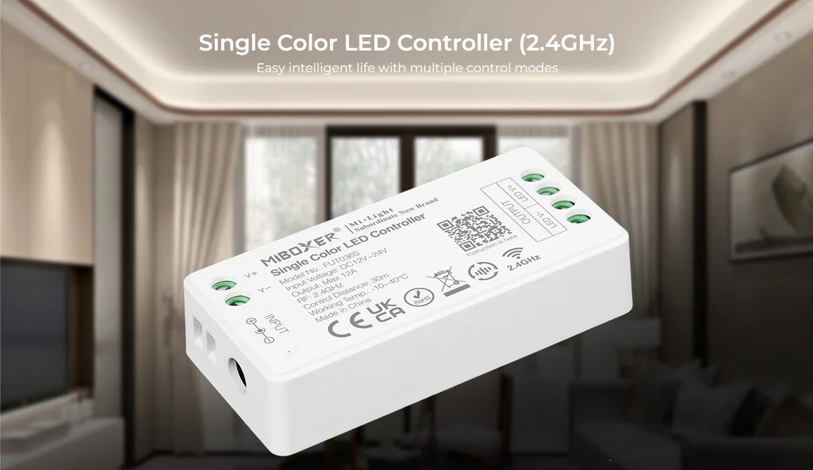 Synergy 21 LED Controller S-Serie Single color 2.4G dimm DC12/24V *Milight/Miboxer*