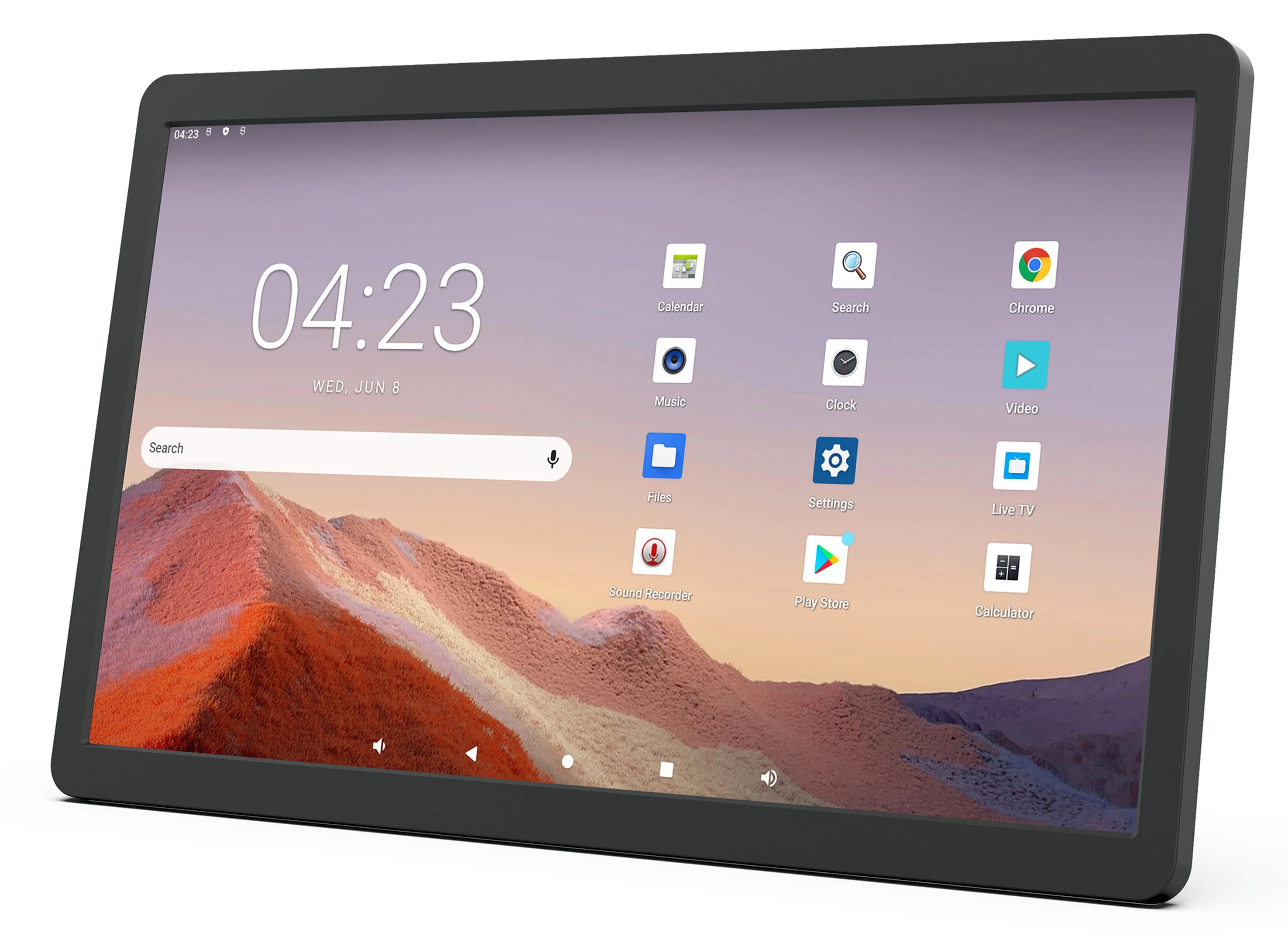 ALLNET Performance Display 14 Zoll, Android 14, RK3576S, PoE, HDMI In, Farbe schwarz, Speedy 140-B