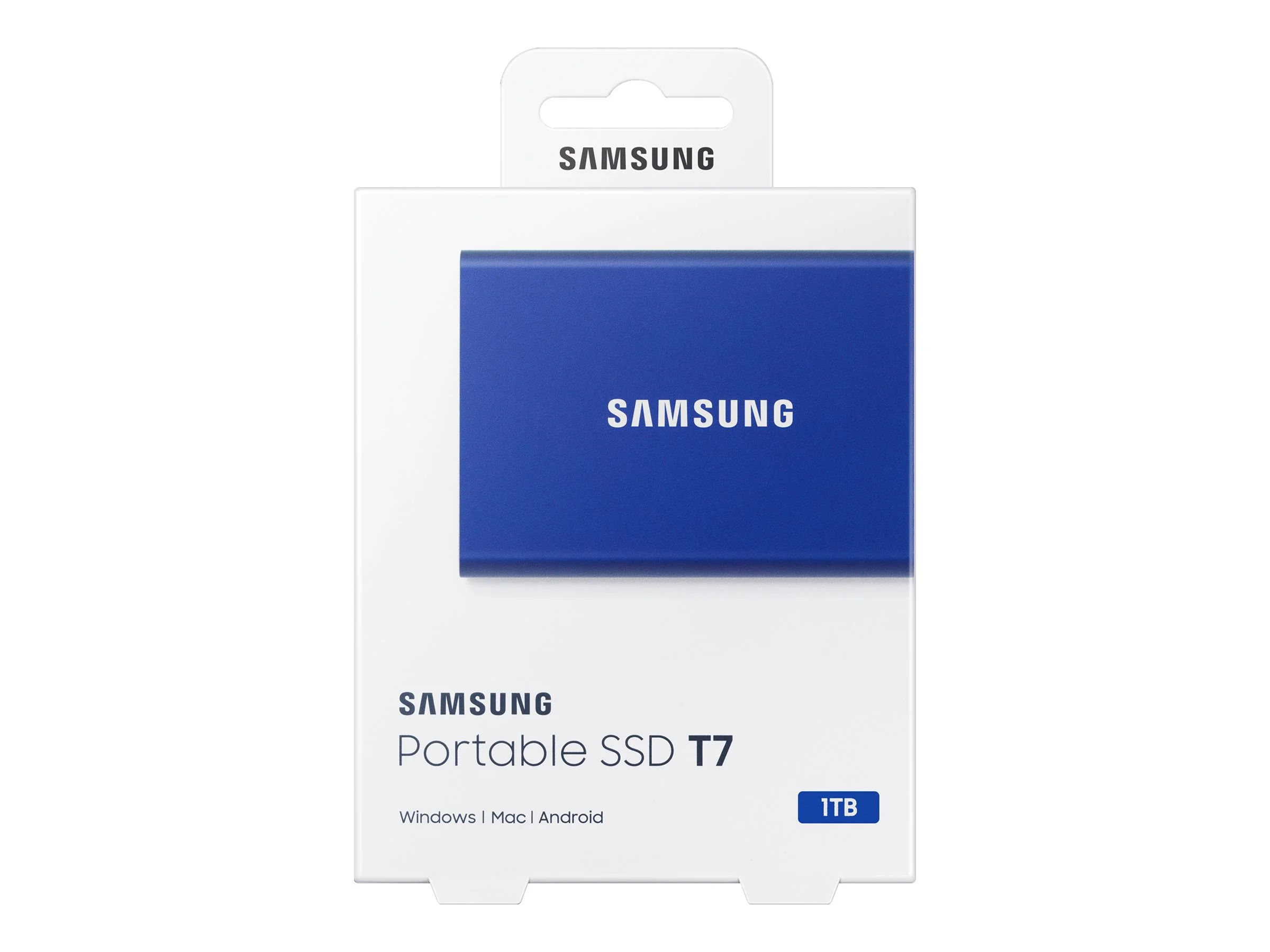 SAMSUNG Portable SSD T7 1TB blue