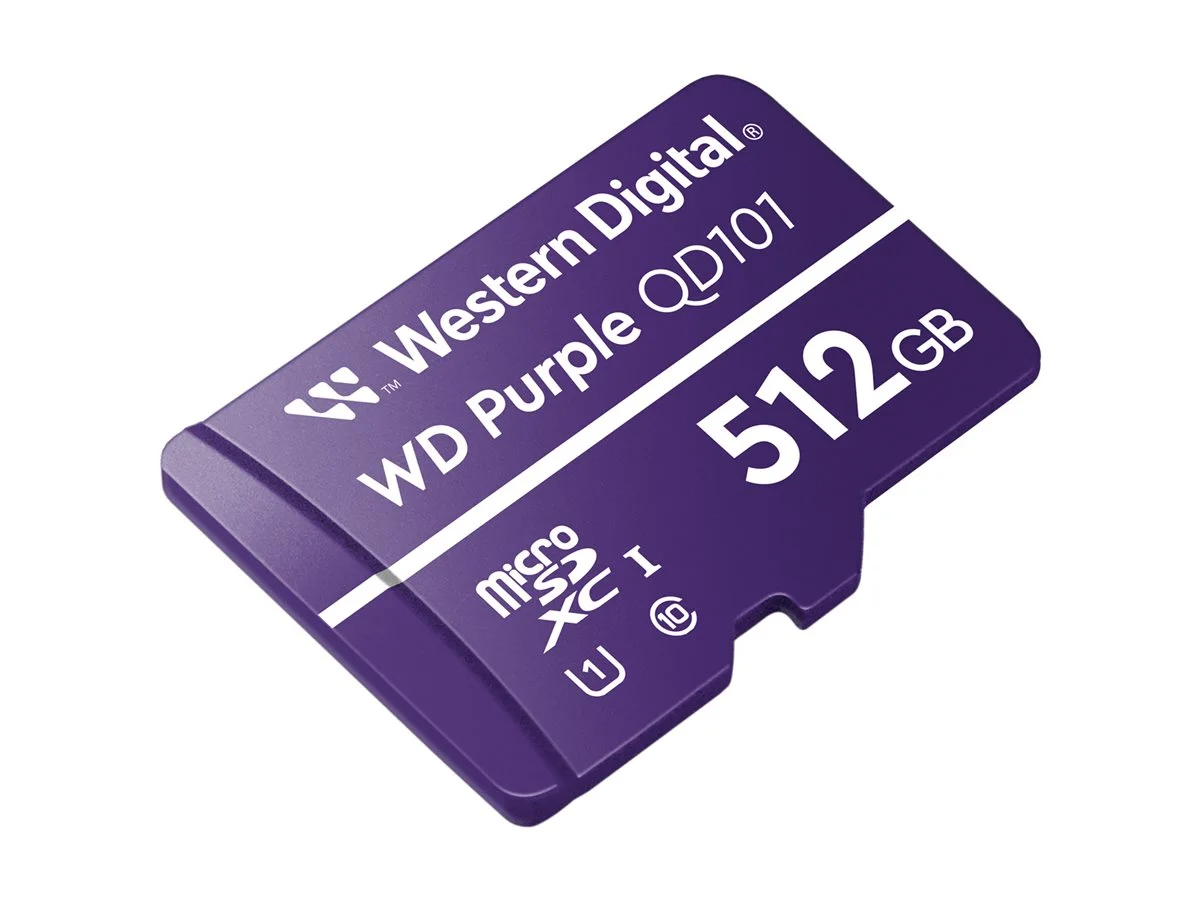 WD Purple 512GB SC QD101 microSD