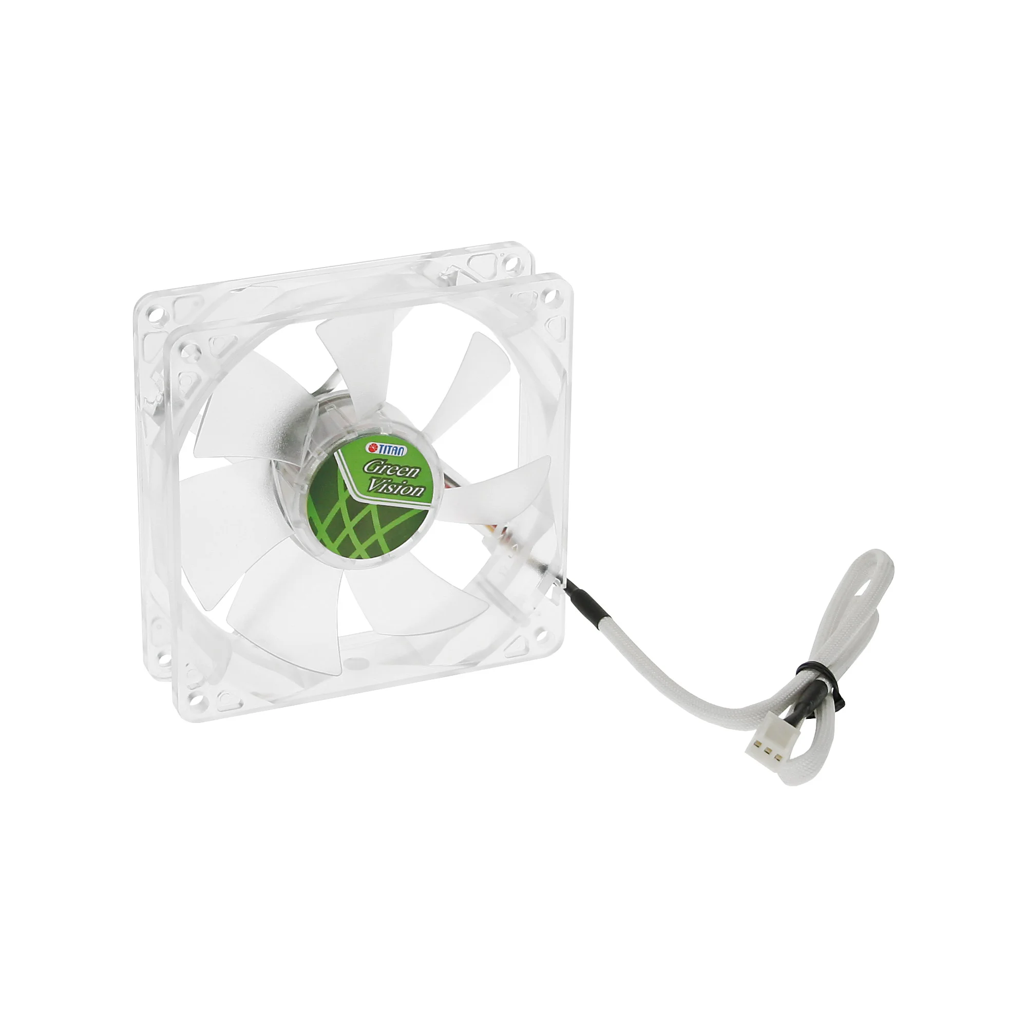 Titan TFD-9225GT12Z/V2(RB) Lüfter 92x92x25mm Green Vision