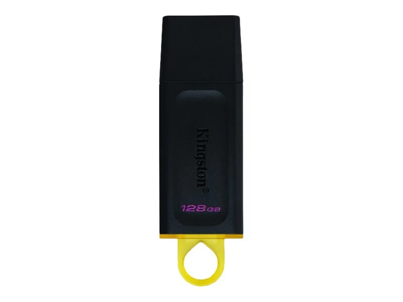 KINGSTON 128GB USB3.2 Gen1 DT Bk+Yellow