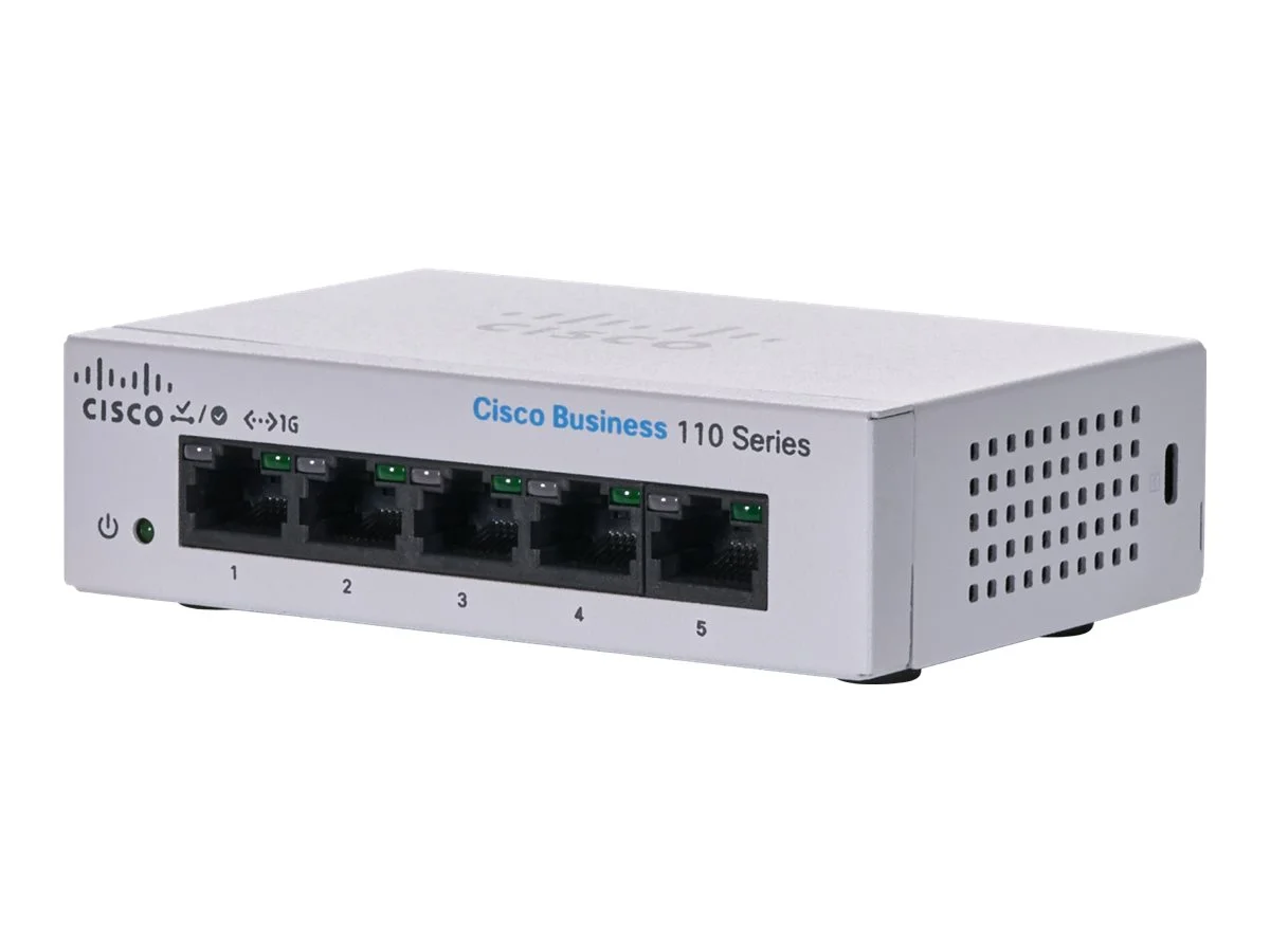 CISCO CBS110 Unmanaged 5-port GE Desktop