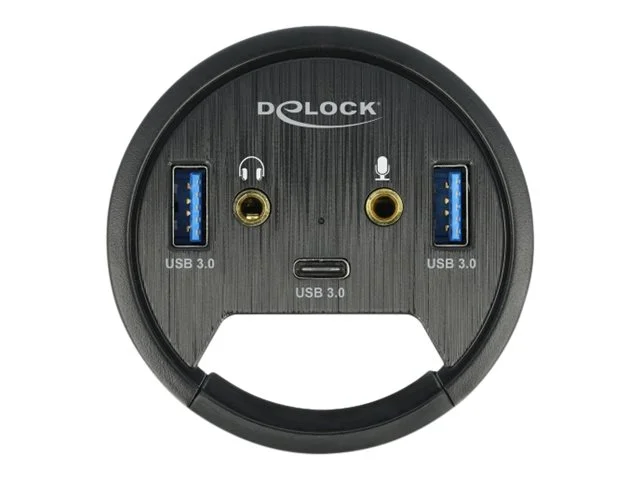 DELOCK 3 Port Tisch-Hub 1x USB Type-C
