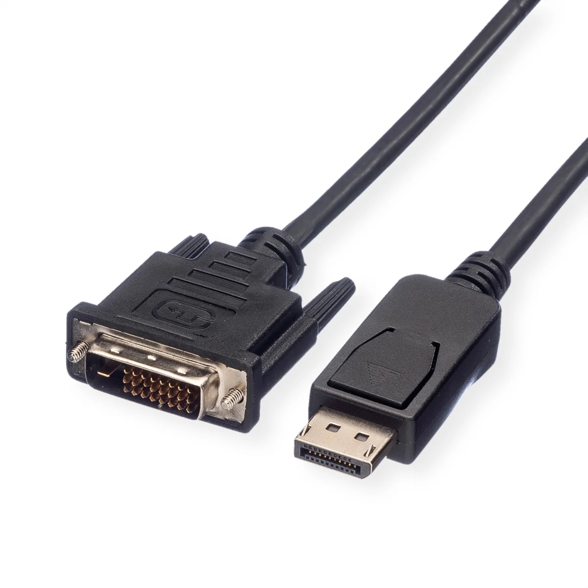 VALUE DisplayPort Kabel DP ST - DVI (24+1) ST, LSOH, schwarz, 1 m