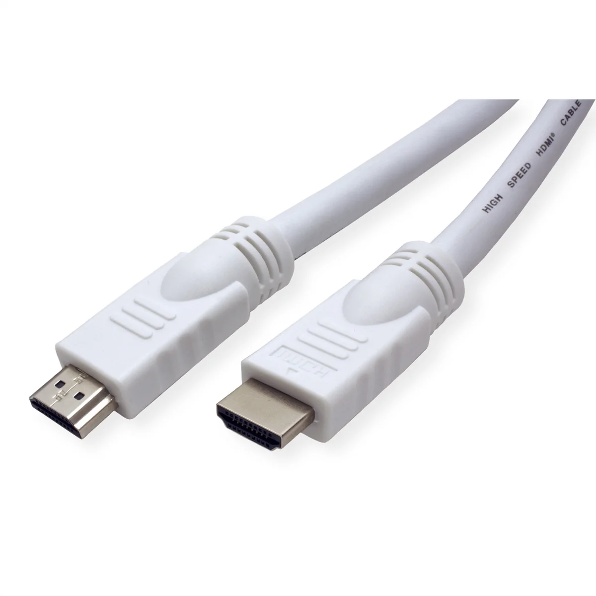 VALUE HDMI High Speed Kabel mit Ethernet, weiß, 15 m