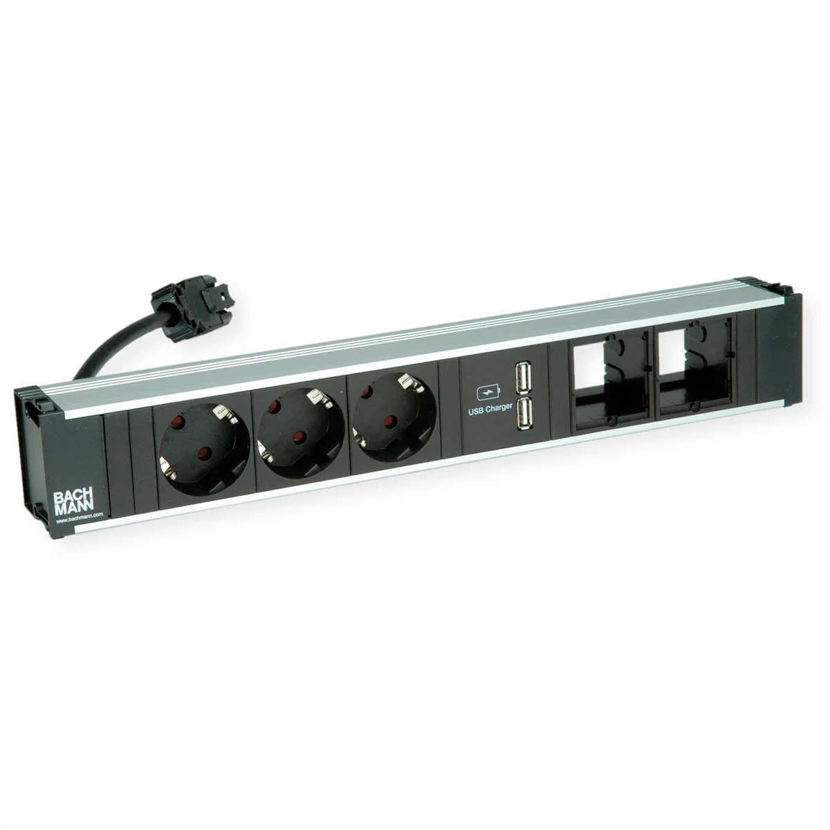 BACHMANN CONI 3xCEE7/3 1x USB Charger