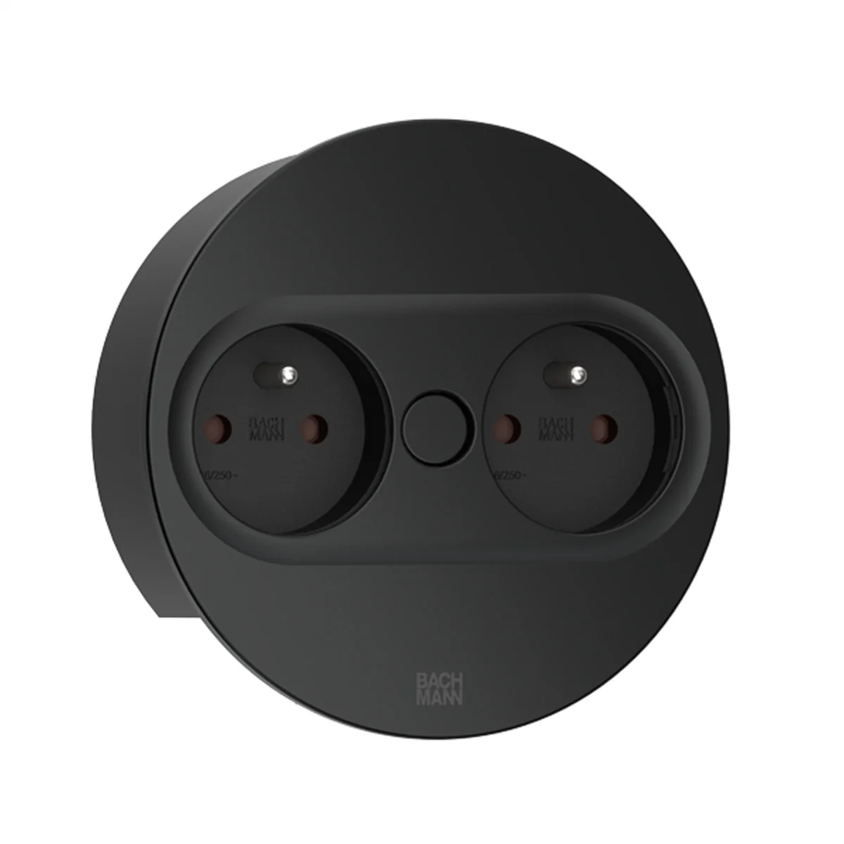 BACHMANN TWIST2 2xUTE 2,0m AEH RAL9005 30GE rund