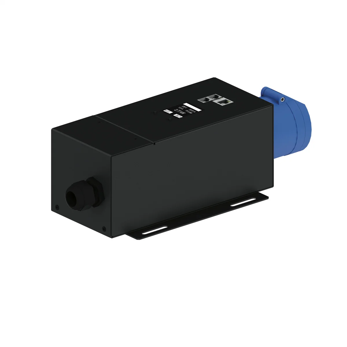 BACHMANN BlueNet CEE 16A 1 Phasig, Klemmblock, CEE Steckdose blau