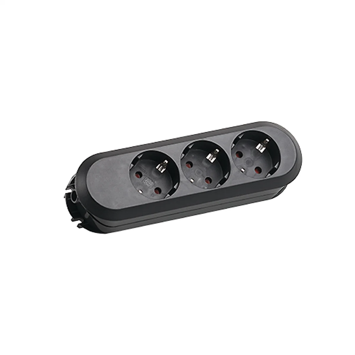 BACHMANN SMART Steckdosenleiste 3xCEE7/3 schwarz, ohne Zuleitung