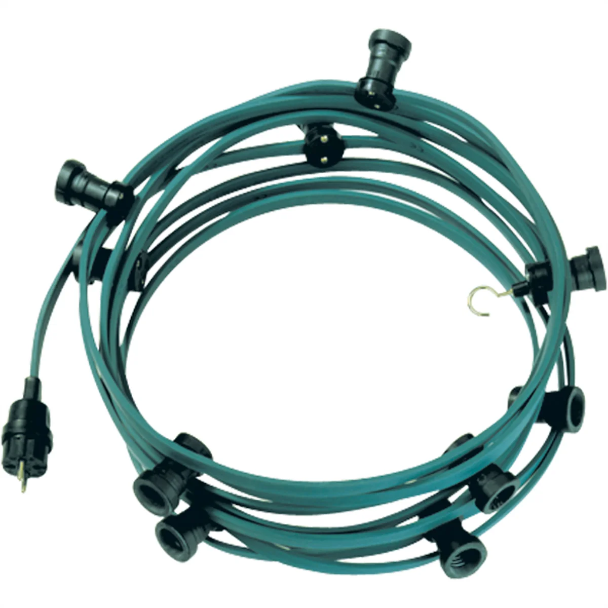 BACHMANN Lichterkette, 10 Fassungen, 10 m