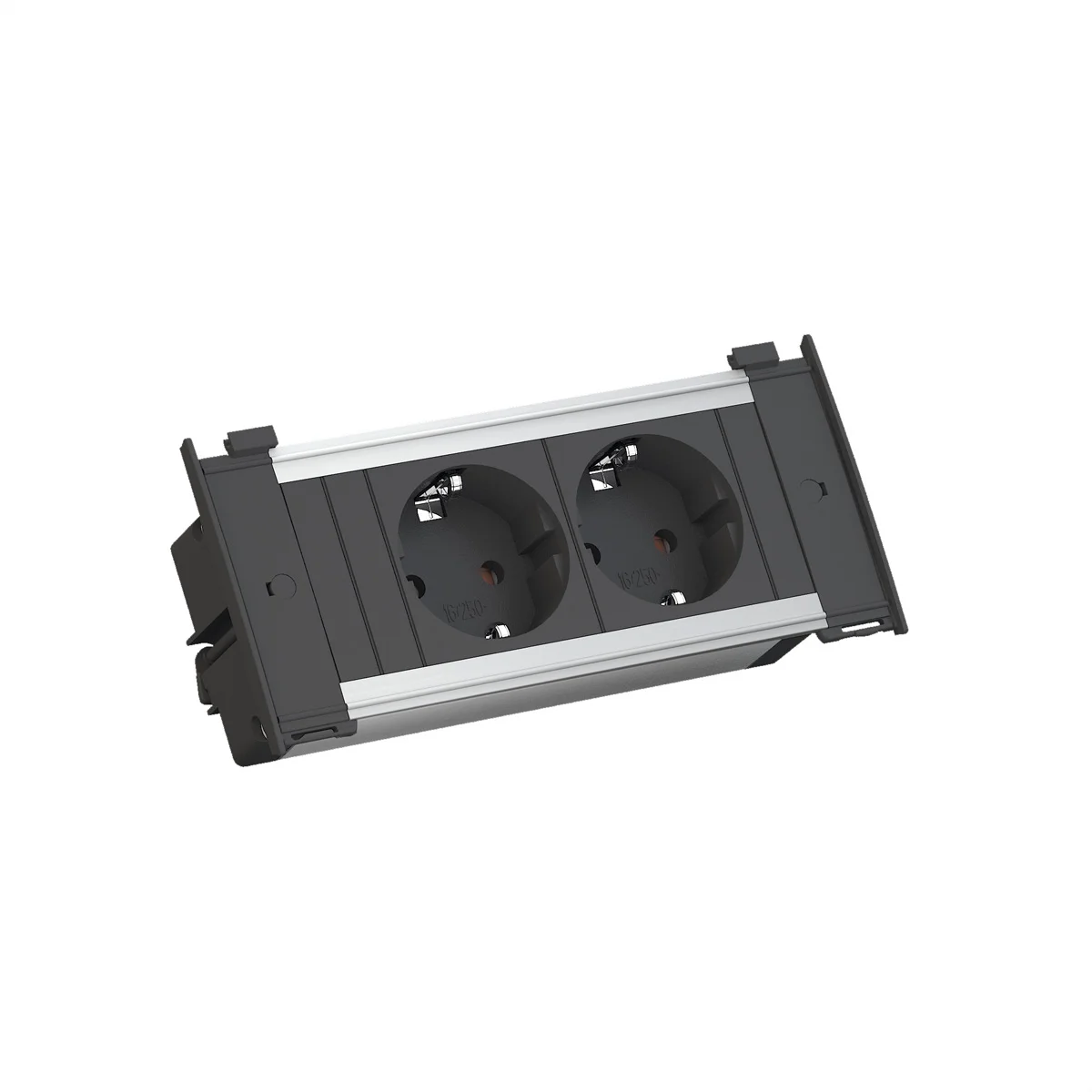 BACHMANN KAPSA X-Small 2x Schutzkontakt, Montagestecker