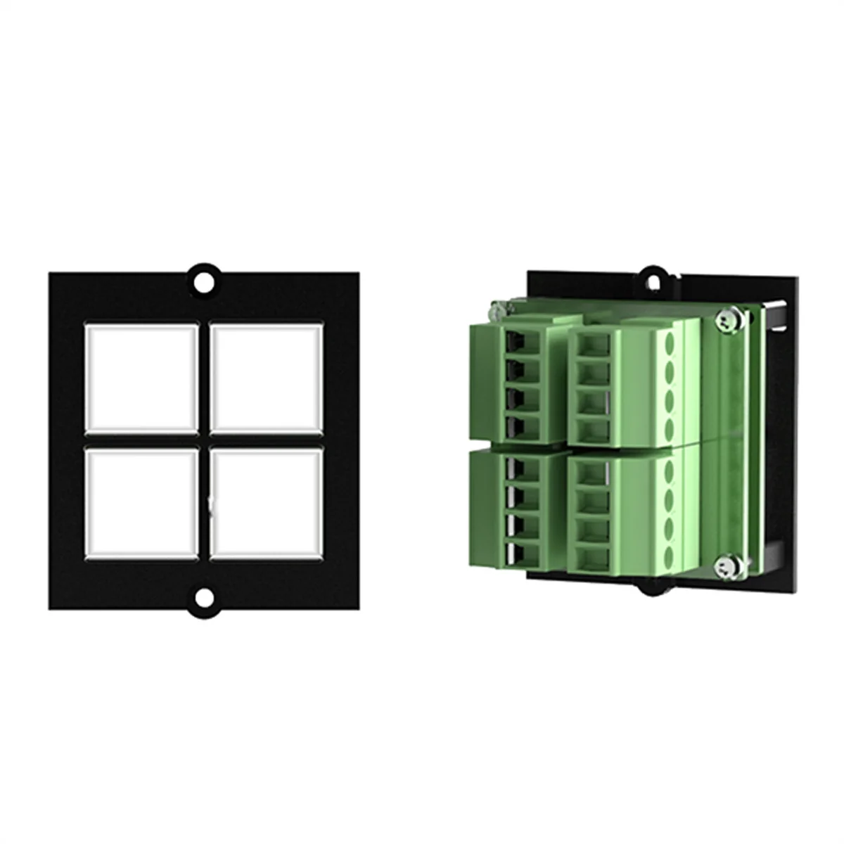 BACHMANN Taster 4-fach auf Klemme