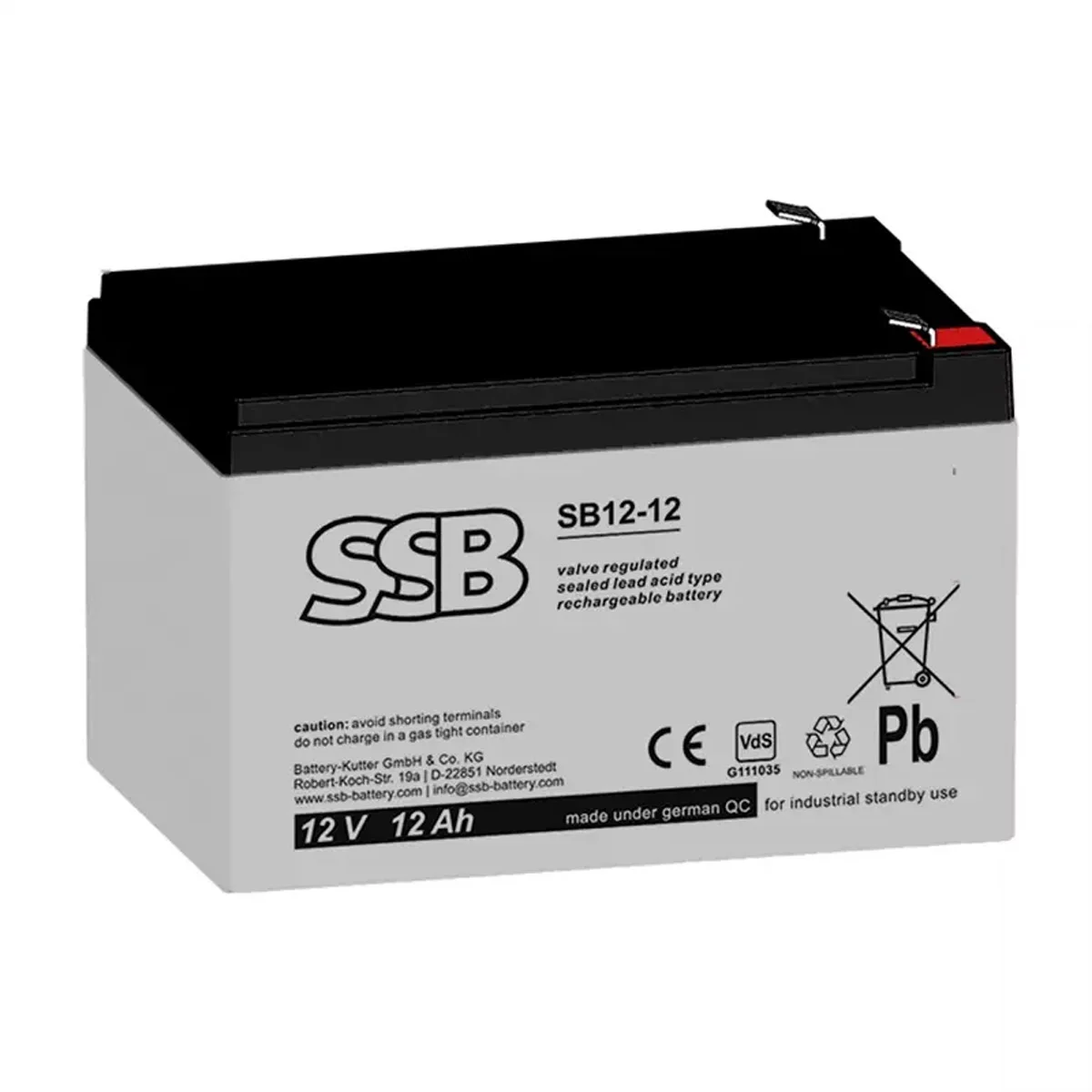 Spezialbatterie für USV 12V 12Ah