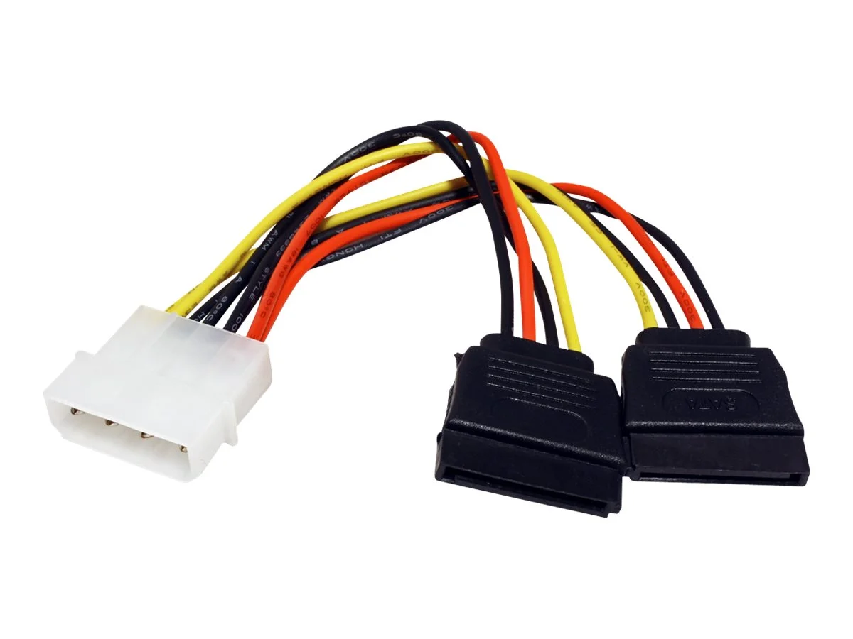 ROLINE Y-Adapterkabel 4 pol. HDD 0,12m