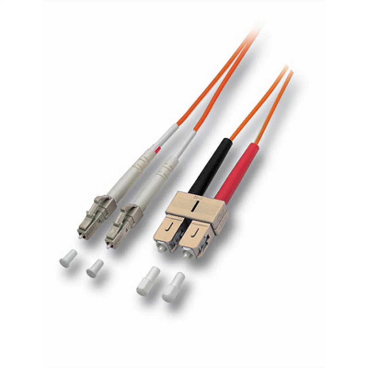 Quality LWL-Kabel 50/125µm OM2, LC/SC, orange, 3 m