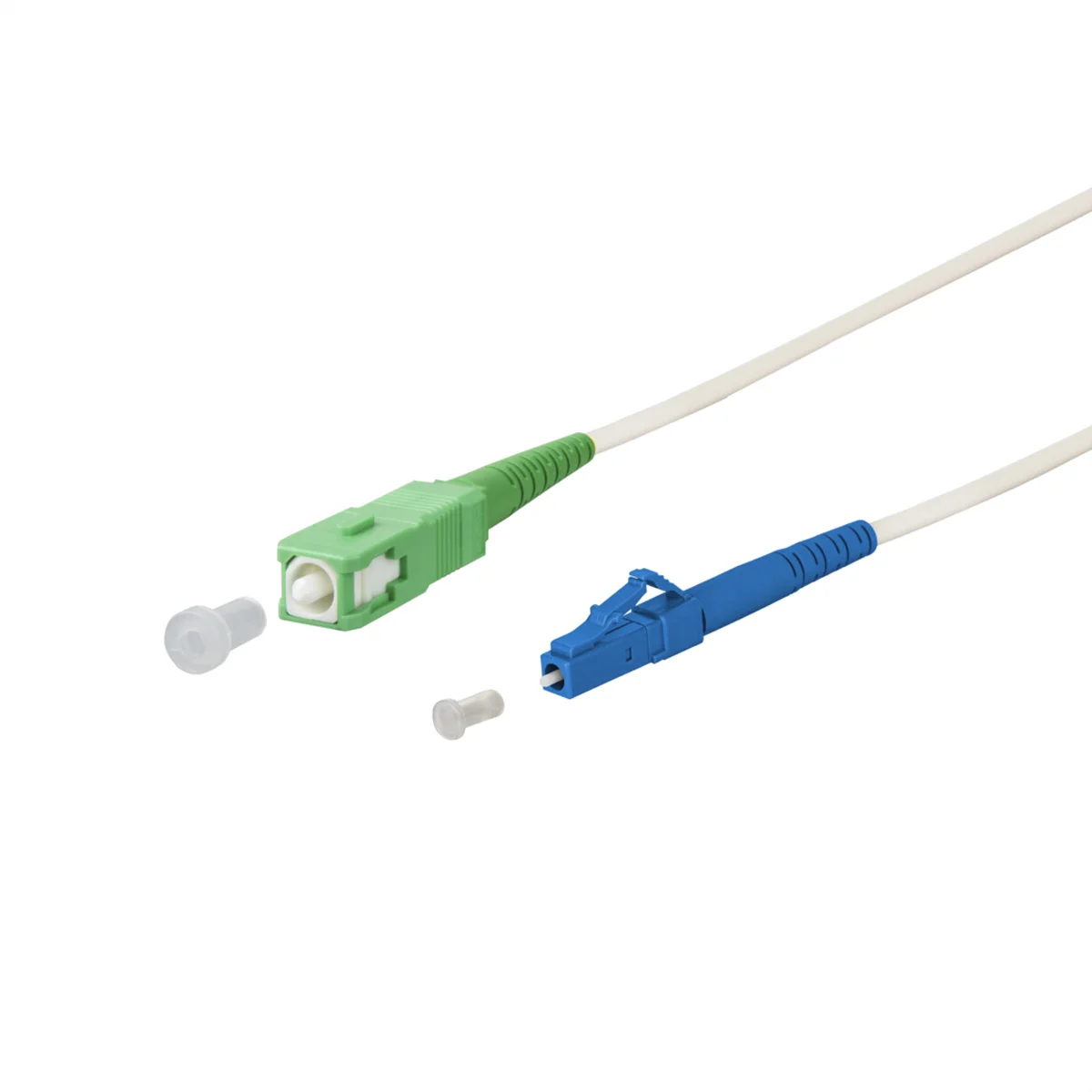 METZ CONNECT OpDAT Patchkabel, SC-S APC/LC-S OS2, 1 m