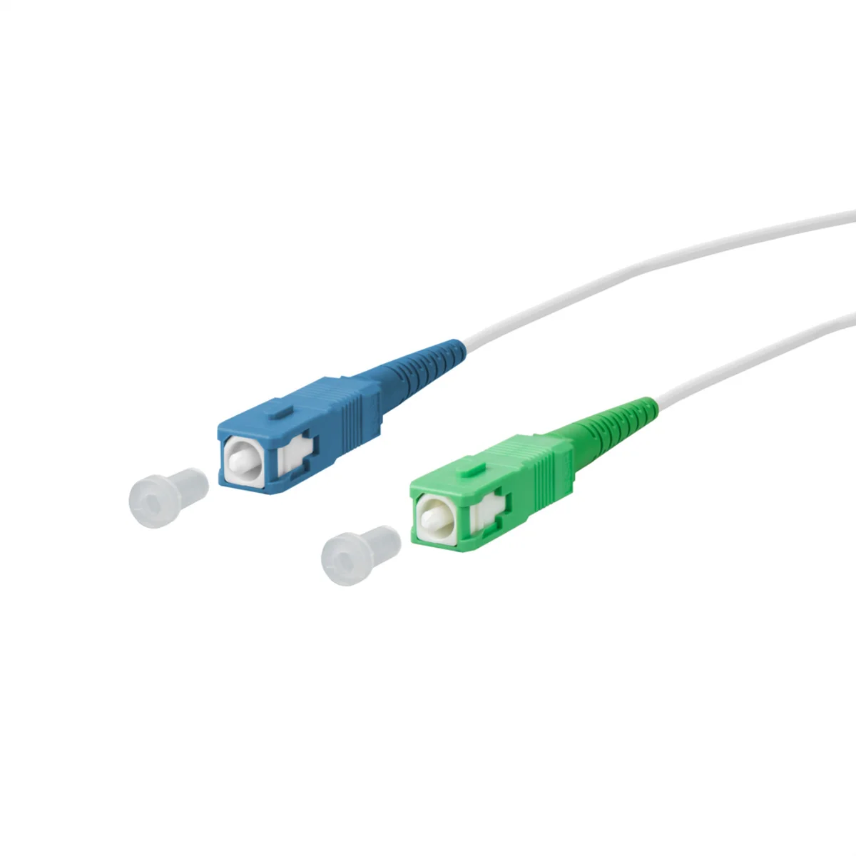METZ CONNECT OpDAT Patchkabel, SC-S/SC-S APC OS2, 1 m