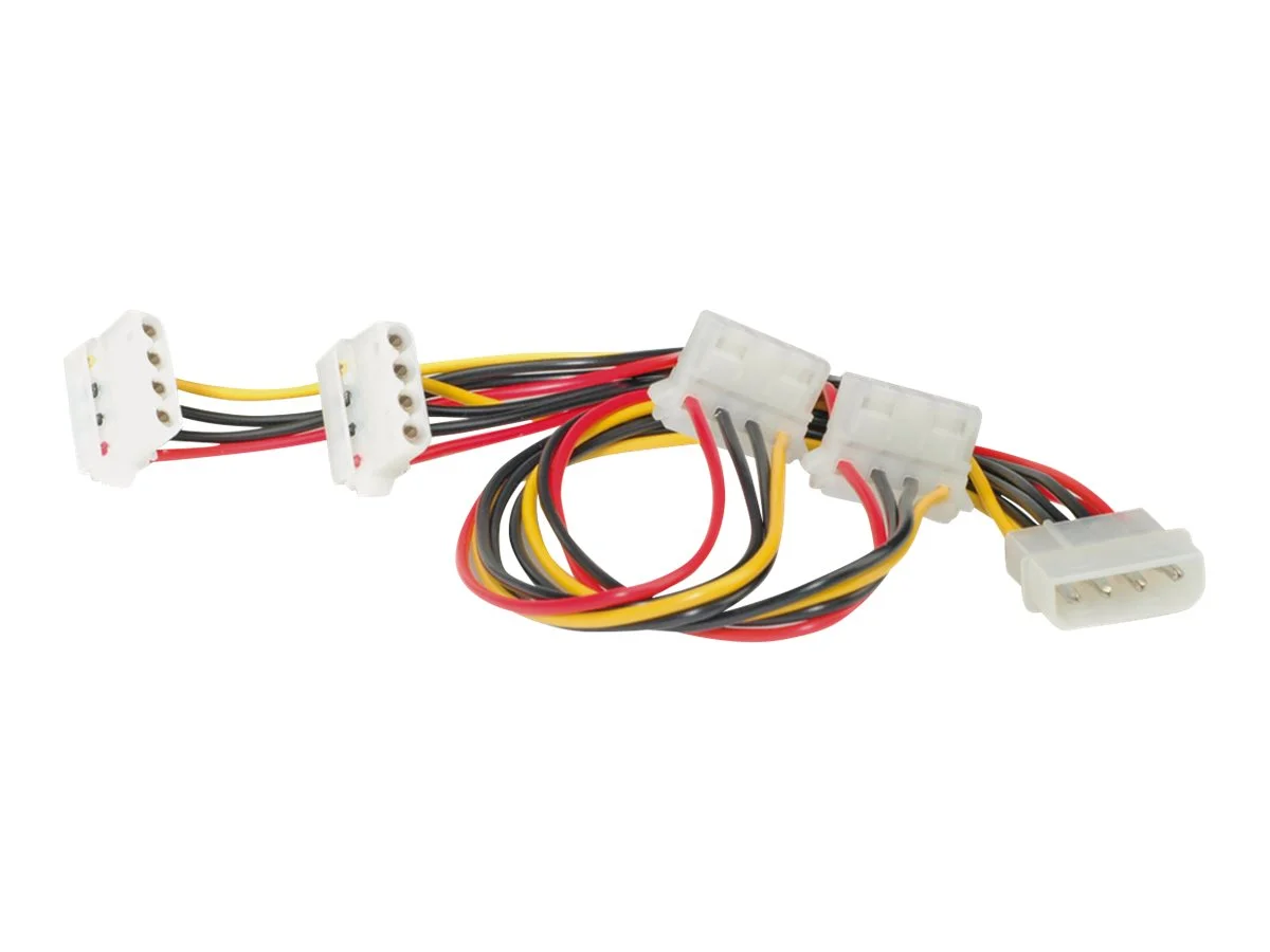 ROLINE Y-Kabel 4 pol. HDD /4x4 pol 0,45m