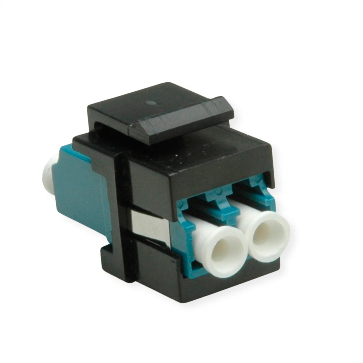 ROLINE Keystone LWL-Adapter LC/LC Duplex, Single Mode, OS2