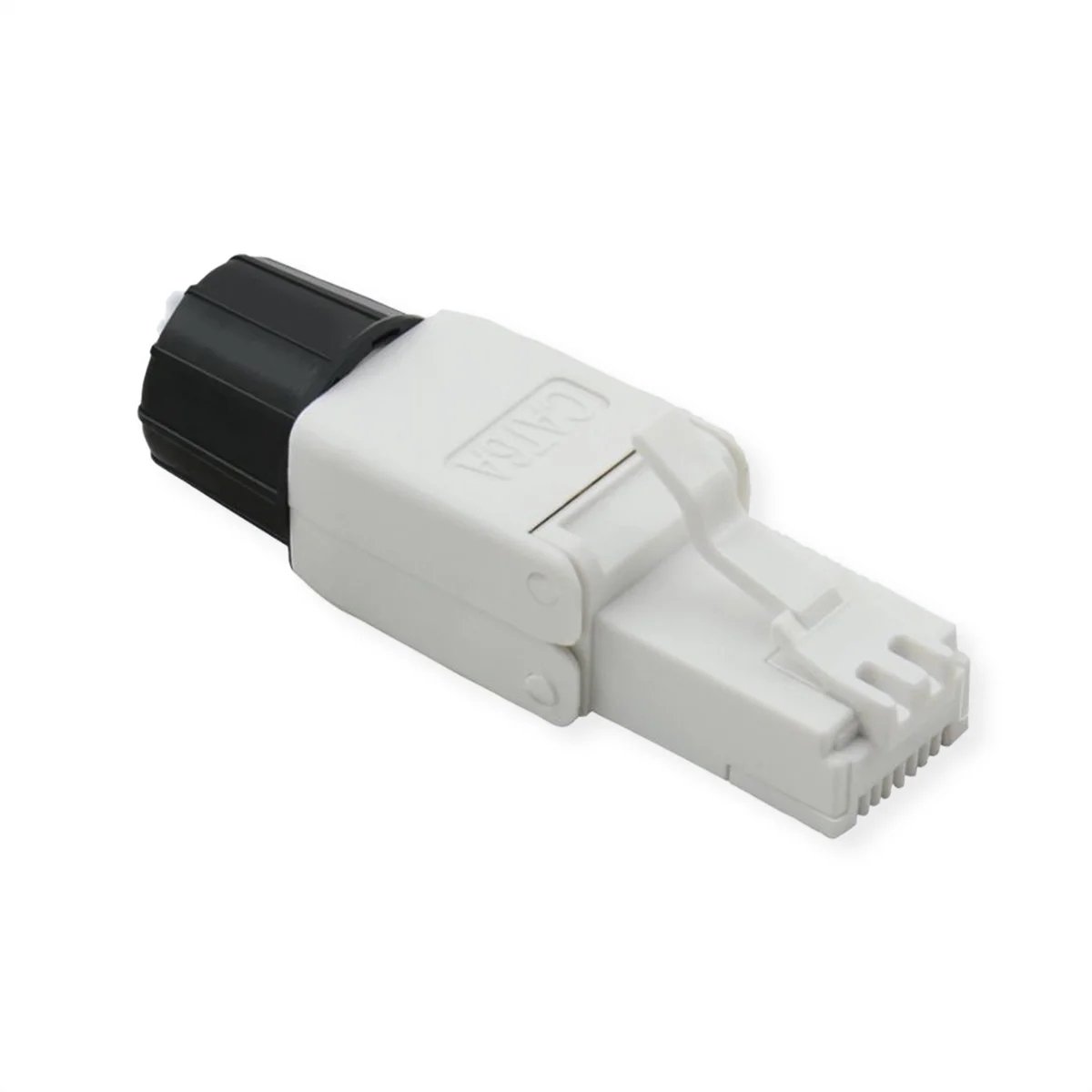 ROLINE feldkonfektionierbarer RJ-45 Stecker Cat.6A (Class EA), UTP, weiß