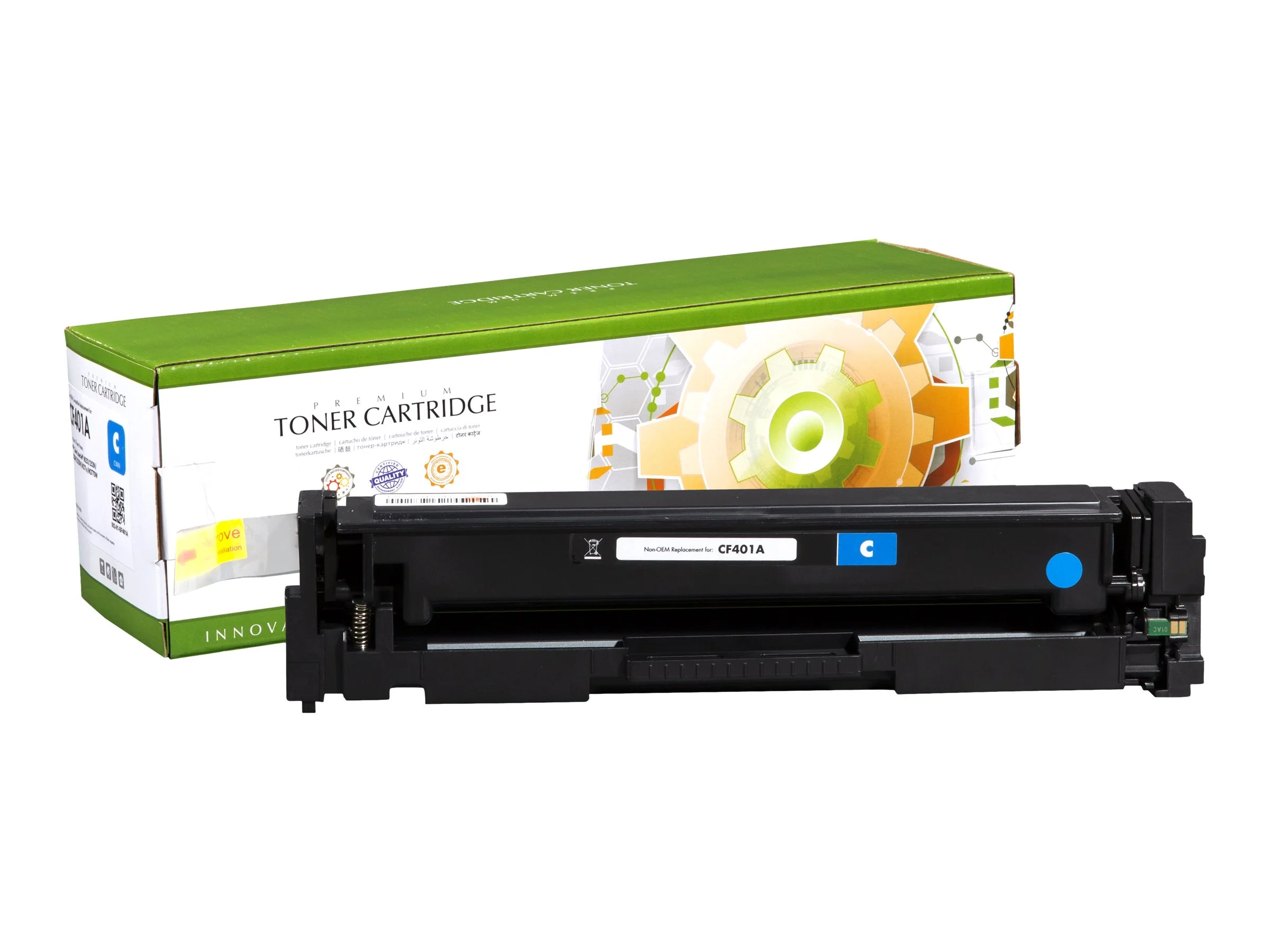 STATIC cartr HP CF401A cyn comp 1.4k