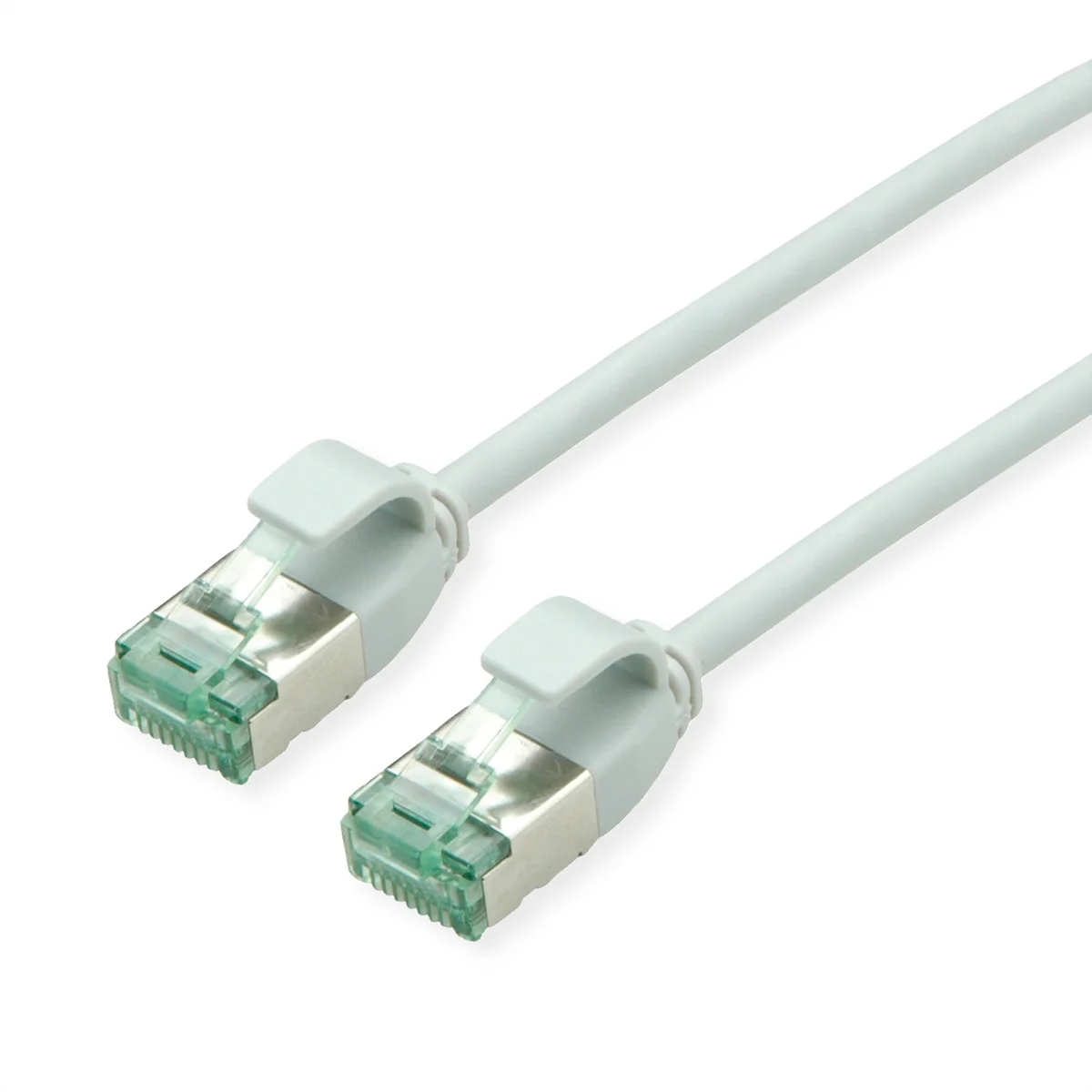 ROLINE RM U/FTP DataCenter Patchkabel Cat.6A (Class EA), slim, grau, 1,5 m