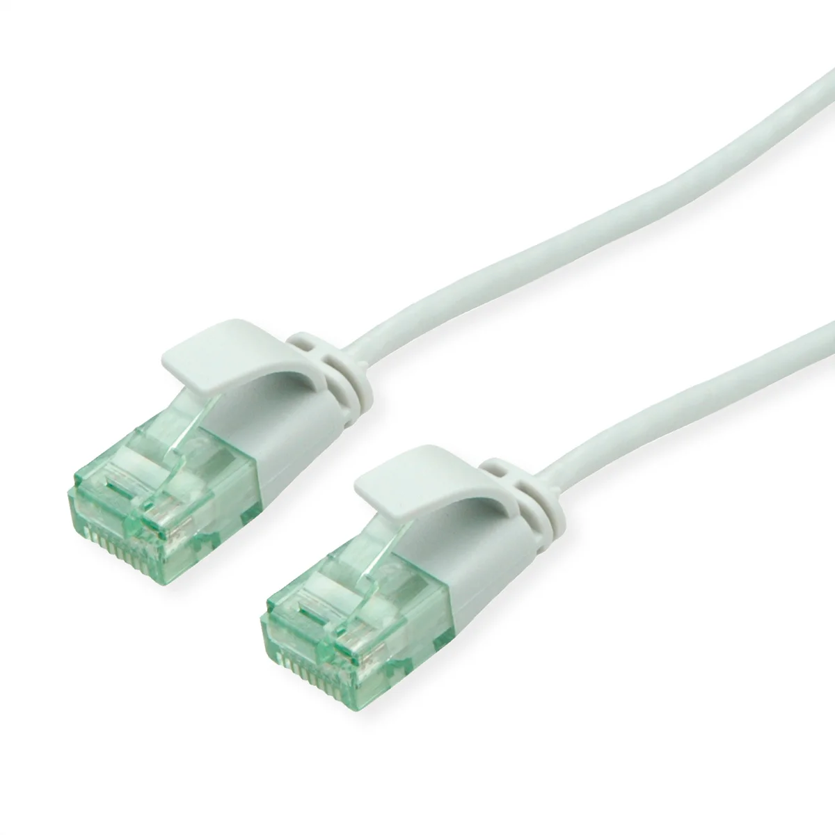 ROLINE RM UTP DataCenter Patchkabel Cat.6A (Class EA), slim, grau, 2 m