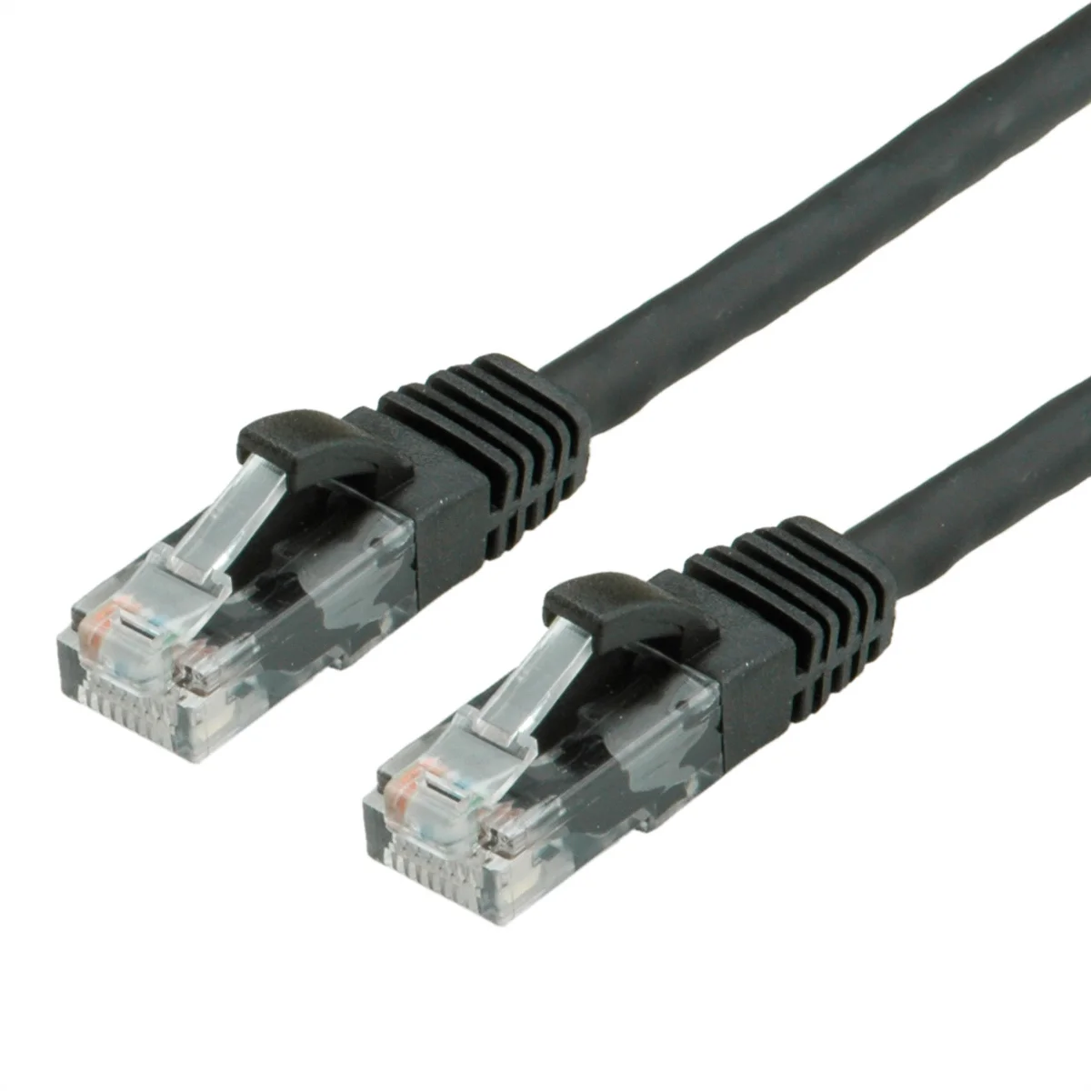 VALUE Patchkabel Cat.6 (Class E) UTP, LSOH, schwarz, 5 m