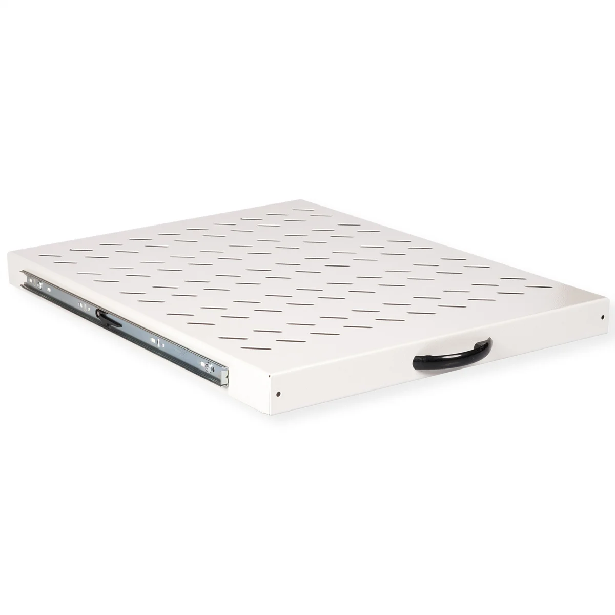 ROLINE 19-Zoll Fachboden 1 HE, ausziehbar 550 T 25 kg grau