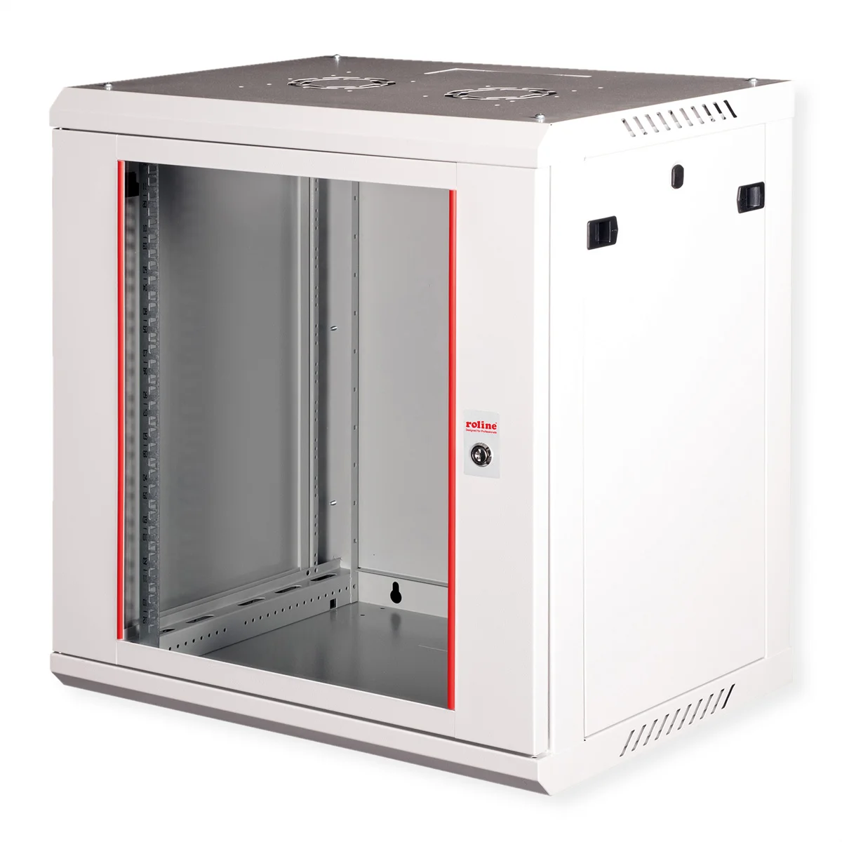 ROLINE 19-Zoll Wandgehäuse Basic Plus 12HE, 600x450 BxT grau