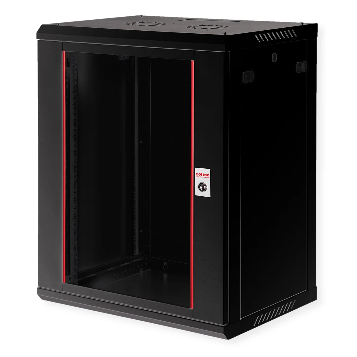 ROLINE 19-Zoll Wandgehäuse Basic Plus 15HE, 600x450 BxT schwarz