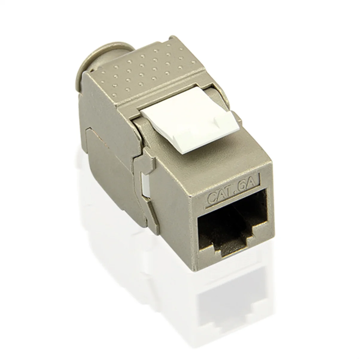VALUE Cat.6A (Class EA) Keystone, RJ-45, geschirmt, werkzeuglos, SLIM