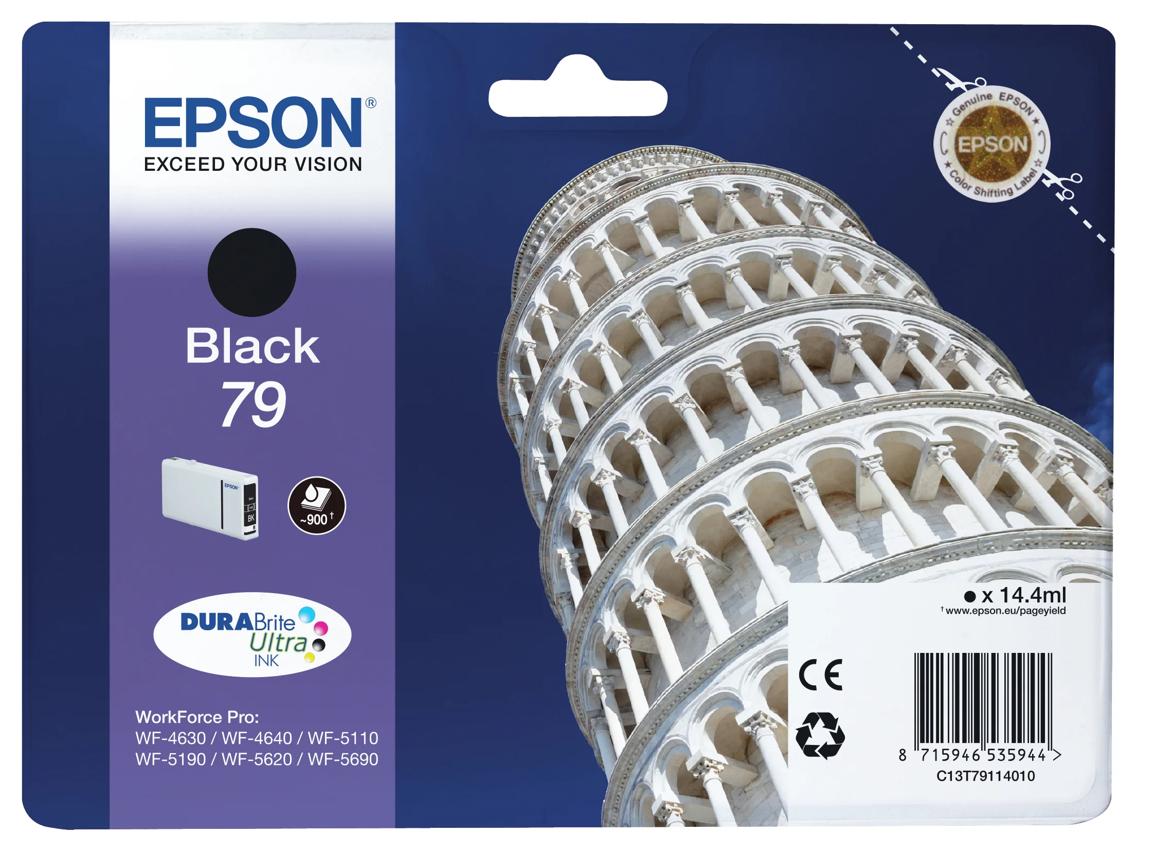 Epson Tintenpatrone 79 Black