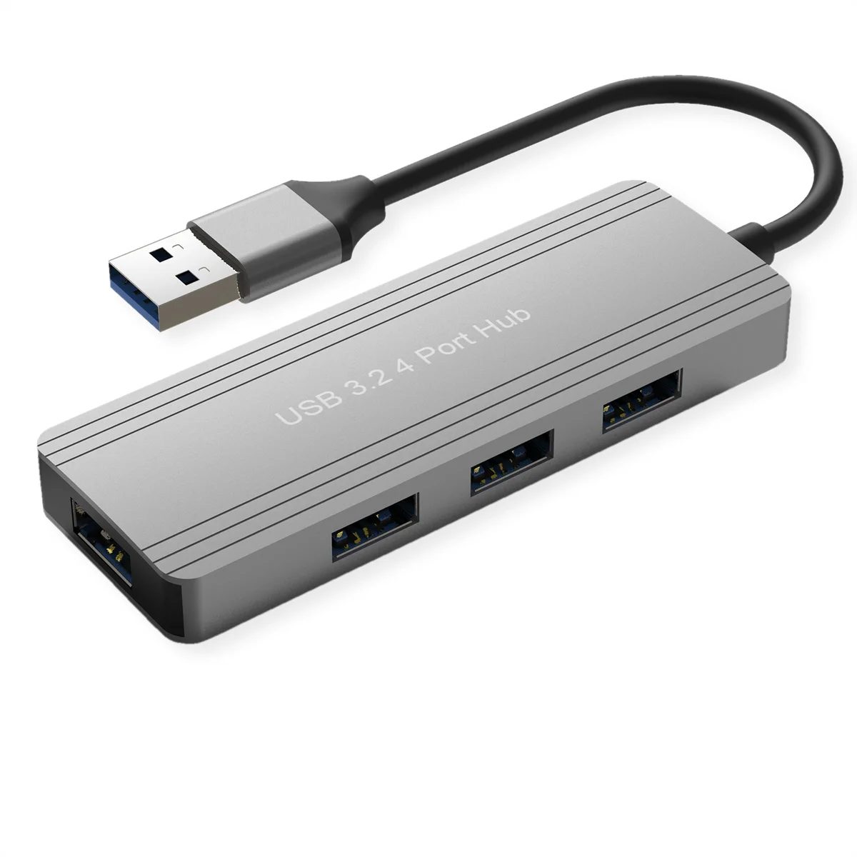 VALUE USB 3.2 Gen 1 Hub, 4fach, USB-A Anschlusskabel