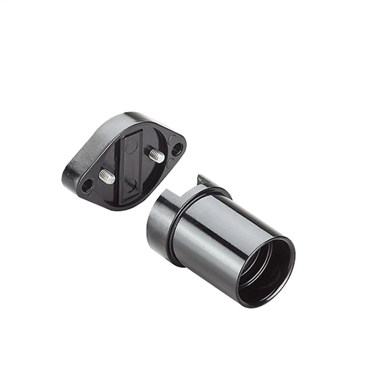 BACHMANN Illu-Fassung E14 Bef.sockel, Befestigung auf festem Untergrund