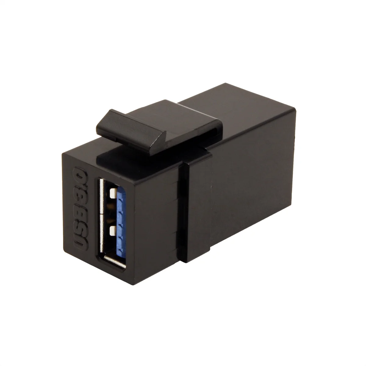 VALUE USB 3.2 Gen 1 Keystone Modul, Type A/A, schwarz