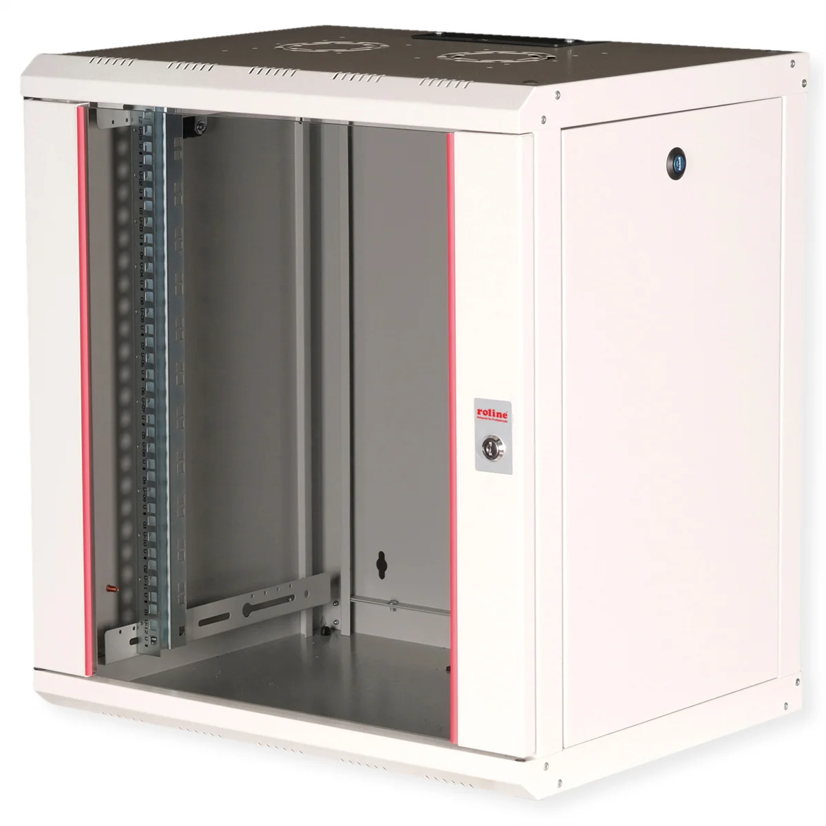 ROLINE 19-Zoll Wandgehäuse Pro 12 HE, 600x450 BxT grau