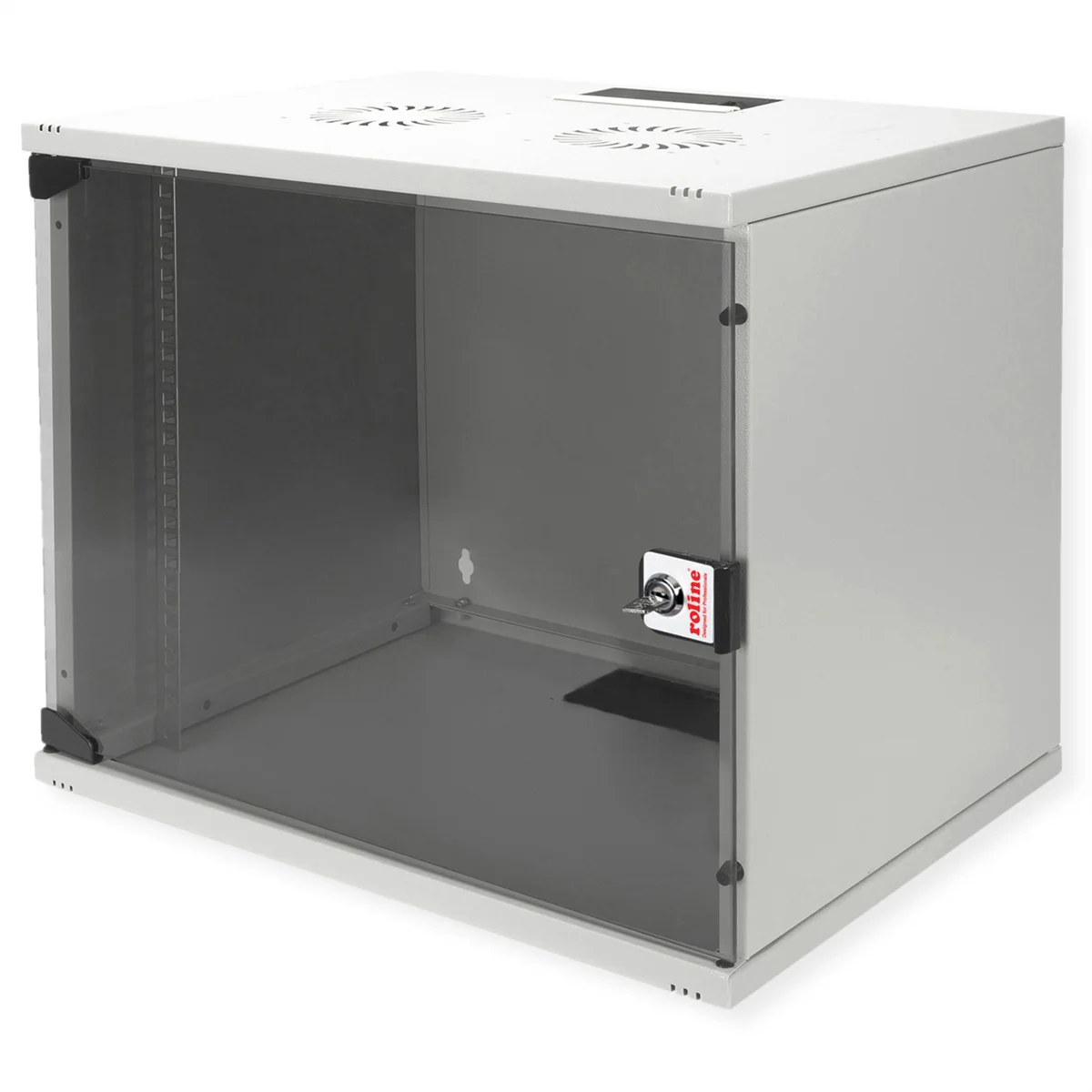 ROLINE 19-Zoll Wandgehäuse Basic 7 HE, 540x400 BxT Bausatz grau