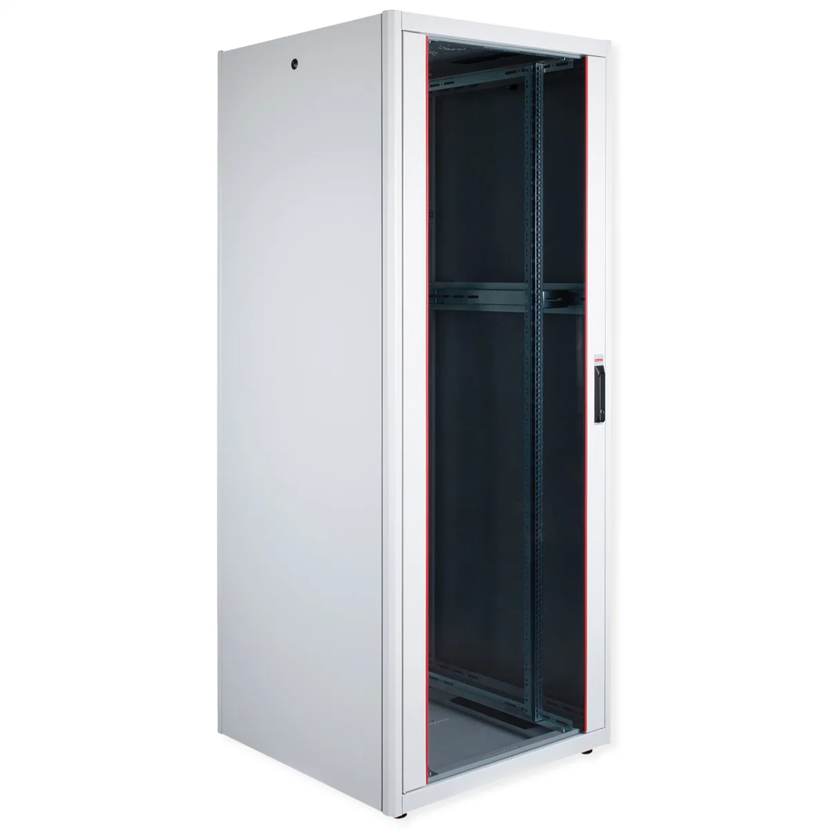 ROLINE 19-Zoll Netzwerkschrank Pro 42 HE, 800x800 BxT Glastür grau
