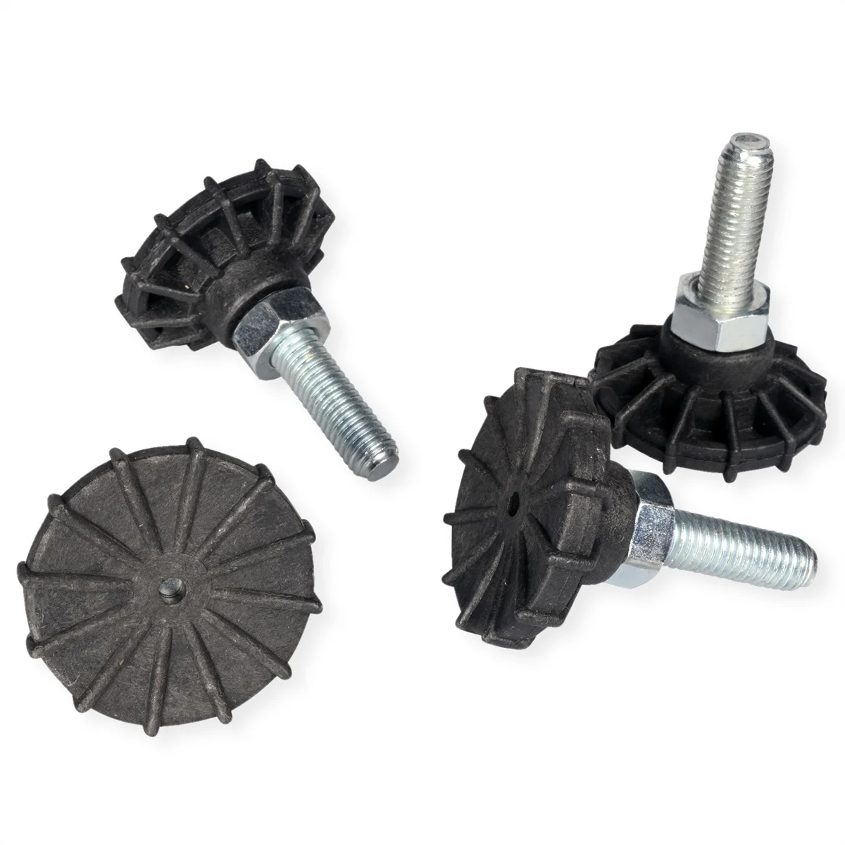 ROLINE 19-Zoll Nivellierfüße, 4 Stück