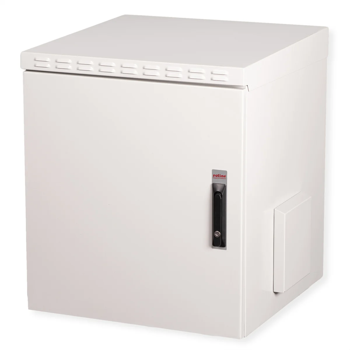 ROLINE 19-Zoll Wandgehäuse Pro 12 HE, 600x600 BxT IP55 outdoor grau