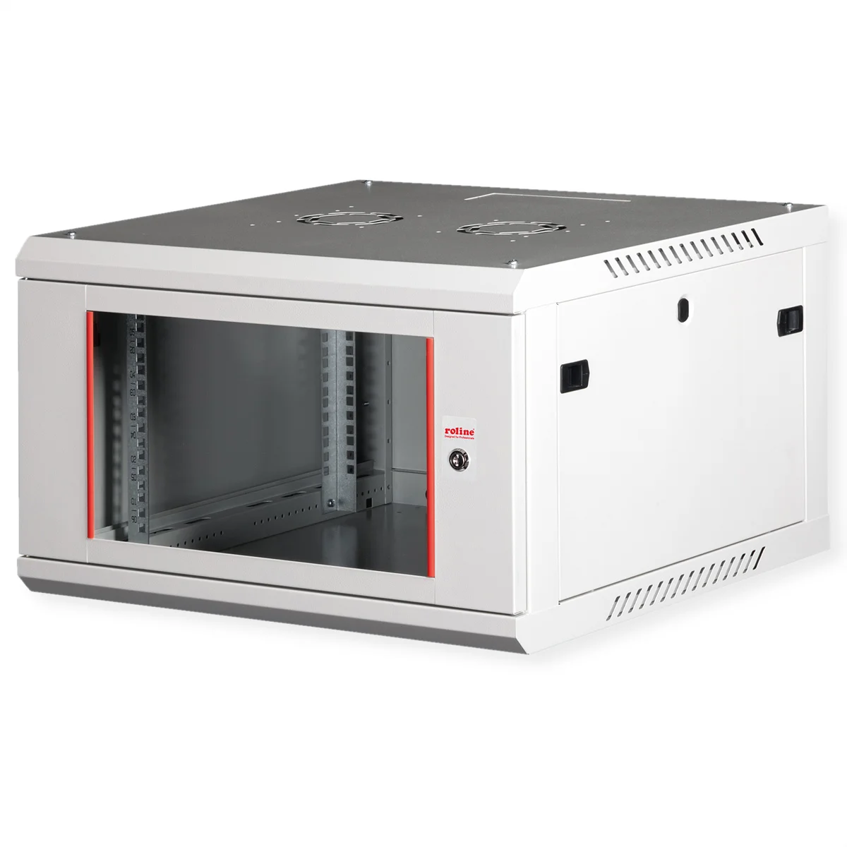 ROLINE 19-Zoll Wandgehäuse Basic Plus 6HE, 600x600 BxT grau