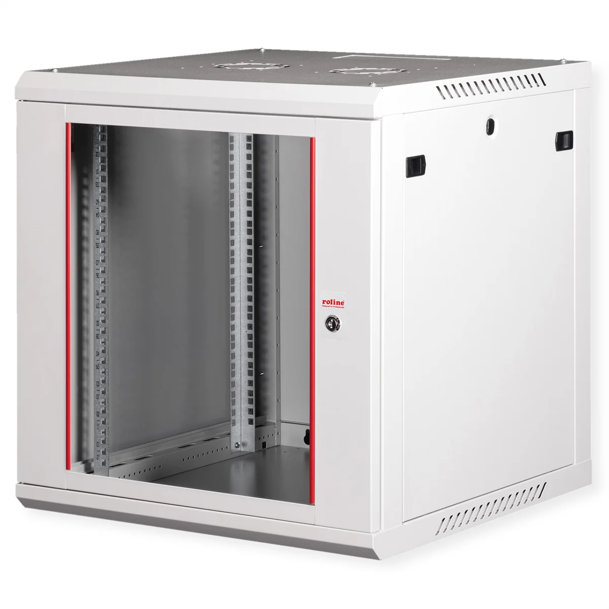 ROLINE 19-Zoll Wandgehäuse Basic Plus 12HE, 600x600 BxT grau