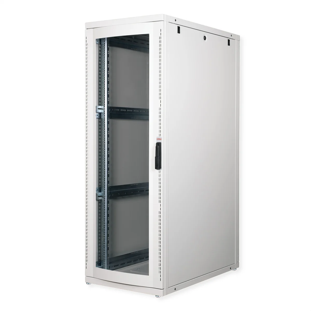 ROLINE 19-Zoll Serverschrank Pro 36 HE, 600x1000 BxT grau Plexiglas