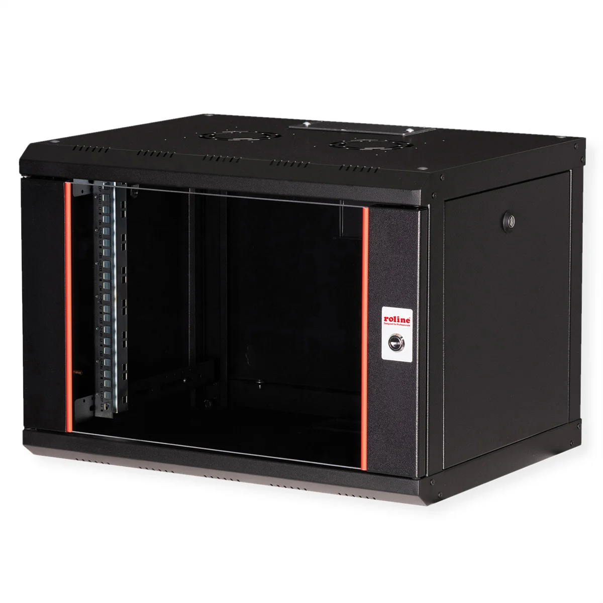ROLINE 19-Zoll Wandgehäuse Pro 7 HE, 600x450 BxT schwarz